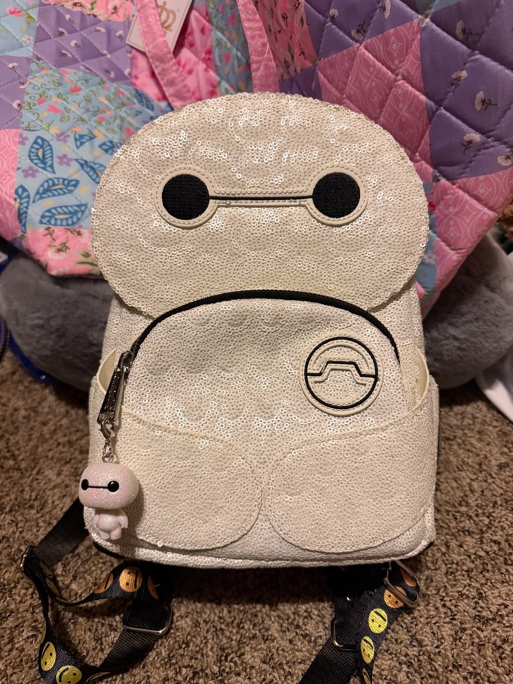 Loungefly Glow in the Dark Baymax Backpack